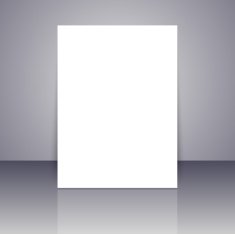 Vector pattern paper with realistic shadow