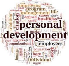 Personal development in tag cloud