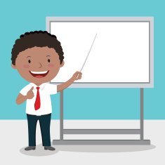 Businessman Giving Presentation N2