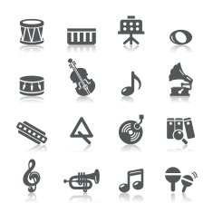 Music icons N15