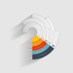 Infographic business template vector illustration N445