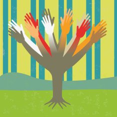 Diversity tree hands