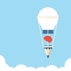 Idea bulb balloon