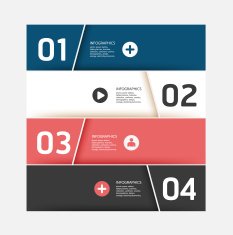 Modern Design info graphics banner style N14