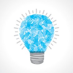 Helping hand make a light-bulb N2