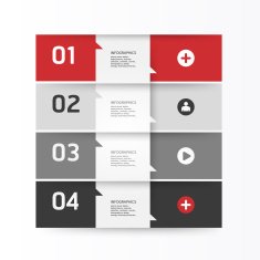modern Design infographics banner style N27