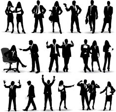 Business People Silhouette N8