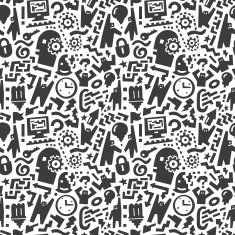 Thinking - seamless background N2