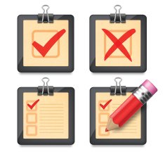 Vote pad icons