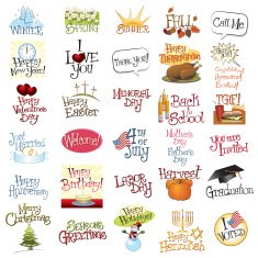 Instant Sign Art Greeting Card Design N2
