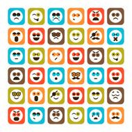 Set of emotional icons N2
