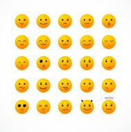 Vector Smile Icon Set N2