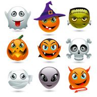 Holloween emoticons
