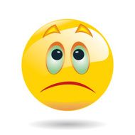 Emoticon - dejected