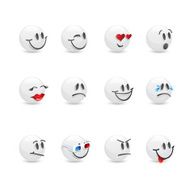 White Glass Emoticons