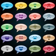 Smiley Speech Bubbles