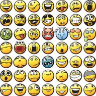 Smiley faces big collection