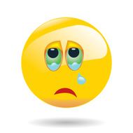 Emoticon - crying