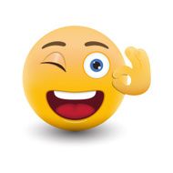 Yellow emoticon cartoon character eps 10 vector N4