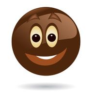 Chocolate smily