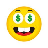 Single Emoticon (Dollar)