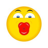 Single Emoticon (Kiss)
