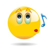 Emoticon - whistling