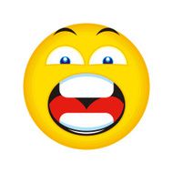 Single Emoticon (Yawning)