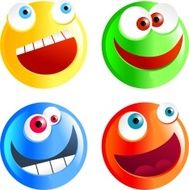 diverse smilies