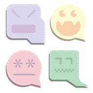 Digital ghost icons