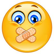 Adhesive bandage emoticon