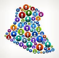 Iraq People Faces Community and Communication Pattern