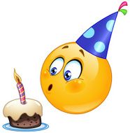 Birthday emoticon N2