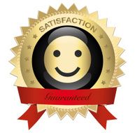 Satisfaction guaranteed seal