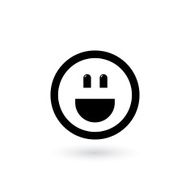 broad smile