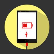 smart phone low battery charging