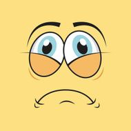 cartoon face N15
