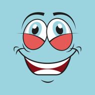 cartoon face N23