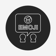 emoji line icon