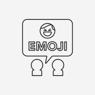 emoji line icon N4