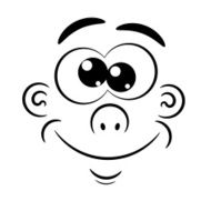 Cartoon happy love Vector illustration