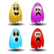 ghost emoticons