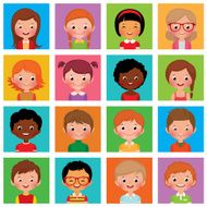 Set avatars boys and girls N2
