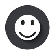 Vector modern gray circle icon N18