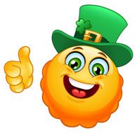 Leprechaun emoticon