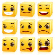 cube emoticons