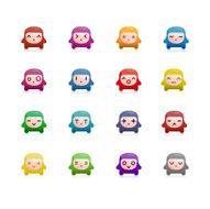 Cute Vector Emoticons