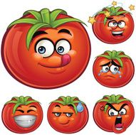 Tomato Cartoon Set A