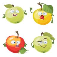 Set cartoon character N4