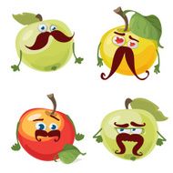 Set cartoon character N8
